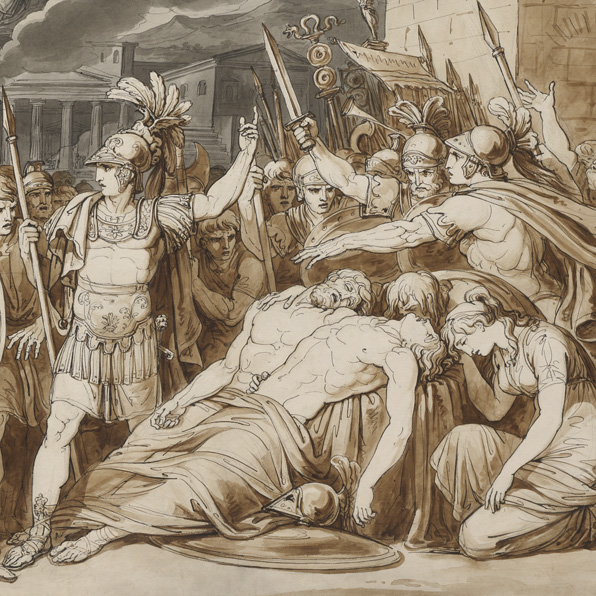JUNO SWEARS TO AVENGE THE DEATH OF ALMO AND GALAESUS